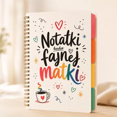 Notatnik "Notatki fajnej Matki"