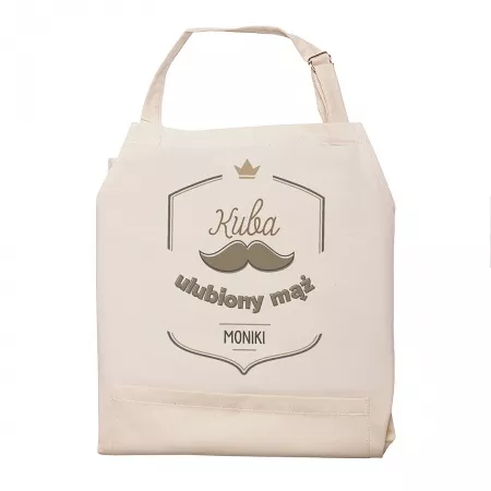 Fartuch personalizowany "Ulubiony m��"