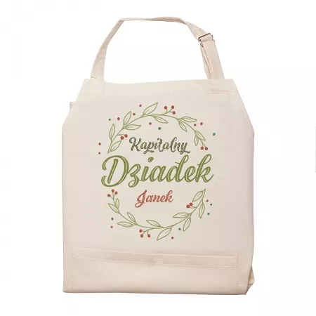 Fartuch z imieniem "Kapitalny dziadek"