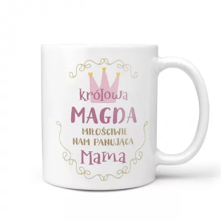 Kubek z imieniem "Kr�lowa mama"