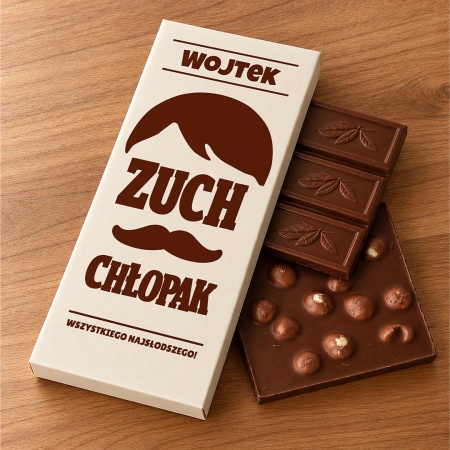 Personalizowana czekolada dla wyj�tkowego ch�opaka