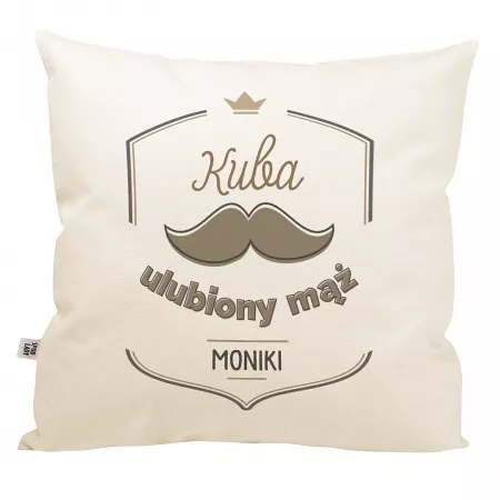 Personalizowana poduszka "Ulubiony m��"