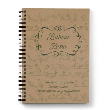 Personalizowany notes "Babcia"