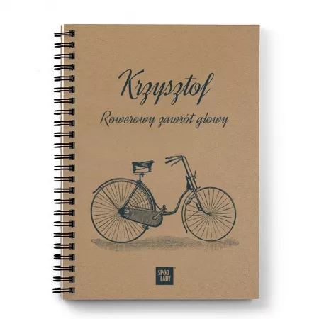 Personalizowany notes "Rower"