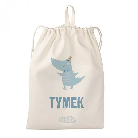 Personalizowany worek dla maluszka "Krokodyl"