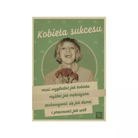 Gad�et - Poczt�wka Kobieta sukcesu
