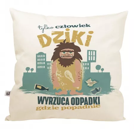 Poduszka "Cz�owiek dziki"