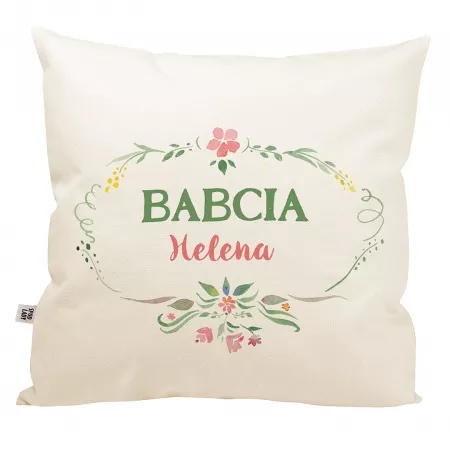 Poduszka z imieniem dla Babci