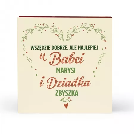 Serce piernikowe na Dzie� Babci