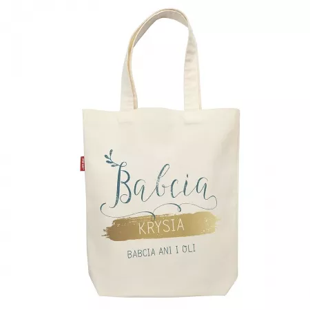 Torba z imieniem "Babcia - skarbnica mi�o�ci"