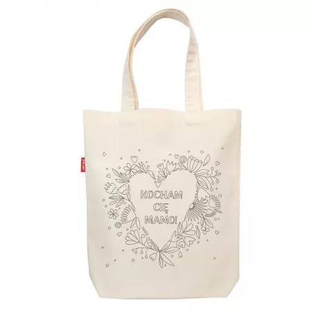 Torba do kolorowania "Kocham ci� mamo"