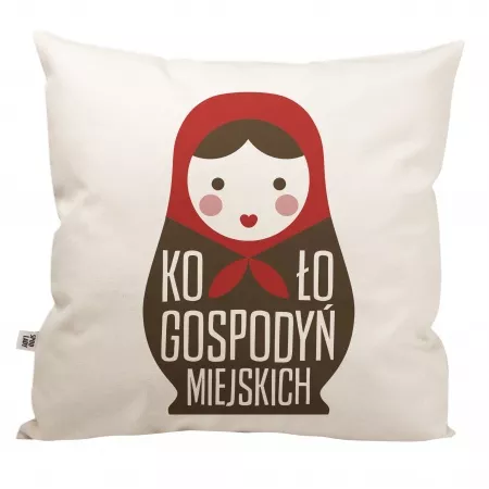 Poduszka "Ko�o Gospody� Miejskich"