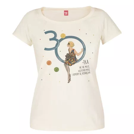 Koszulka damska "30-tka" 