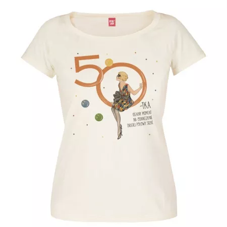 Koszulka damska "50-tka" 