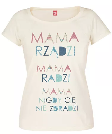 Koszulka damska "Mama rz�dzi"