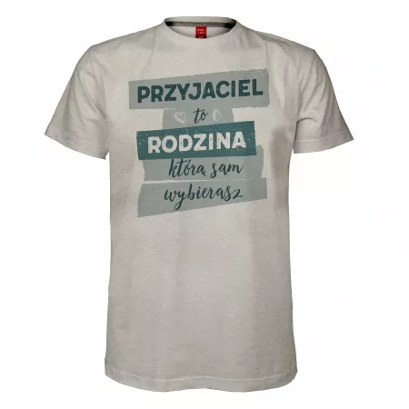 Koszulka m�ska "Przyjaciel to rodzina"