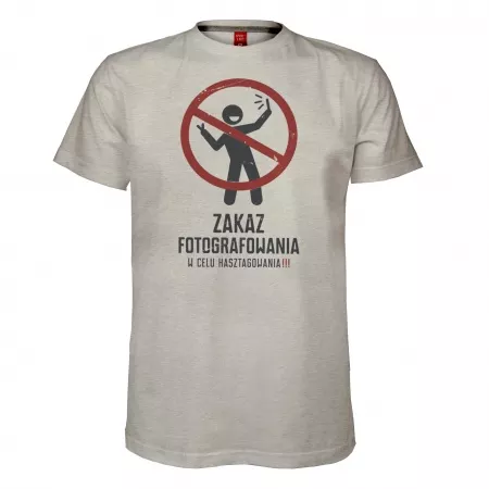 Koszulka m�ska "Zakaz fotografowania"