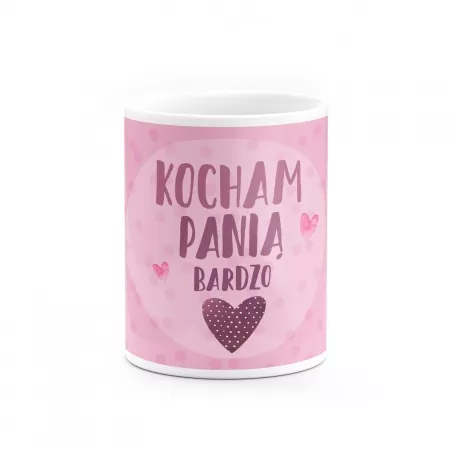 Kubek "Kocham Pani� bardzo"