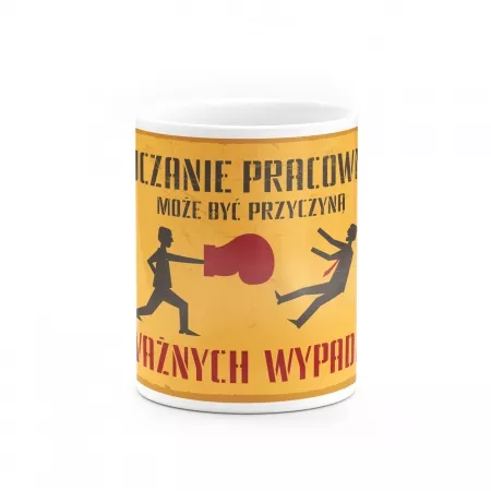 Kubek "Pouczanie pracownika przyczyn� wypadk�w"