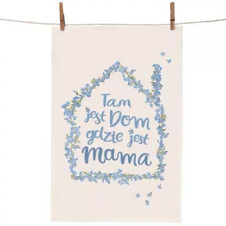 Makatka "Tam jest dom gdzie jest mama"