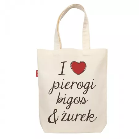 Torba "I love pierogi"