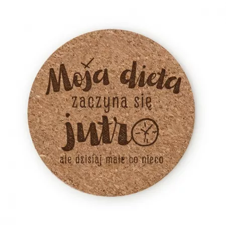 Podk�adka pod kubek "Moja Dieta"