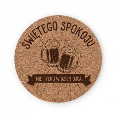 Podk�adka korkowa dla taty "�wi�tego spokoju"