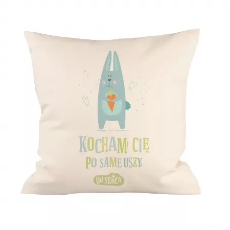 Podusia "Kocham Ci� po same uszy"
