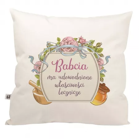 Poduszka "Babcia ma udowodnione w�a�ciwo�ci lecznicze"