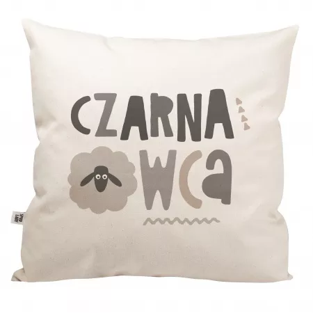 Poduszka "Czarna owca"