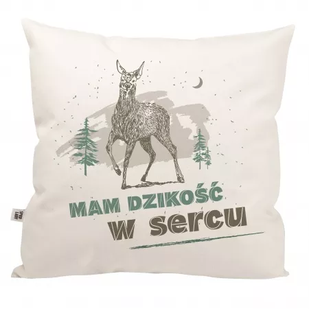 Poduszka "Mam dziko�� w sercu" z �ani�