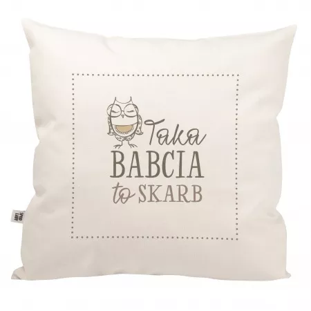 Poduszka "Taka Babcia to skarb"