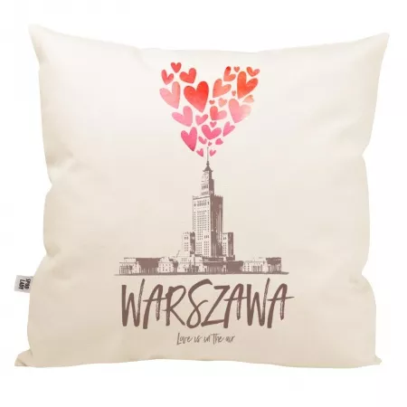 Poduszka "Warszawa" Pa�ac kultury