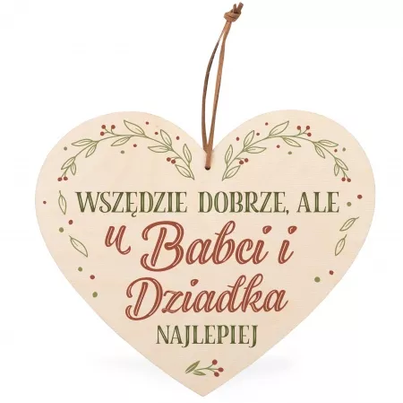 Du�e serce dla Babci i dziadka