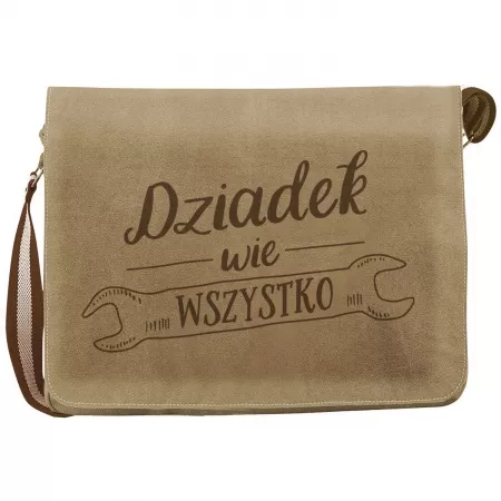 Du�a torba m�ska "Dziadek wie wszystko"