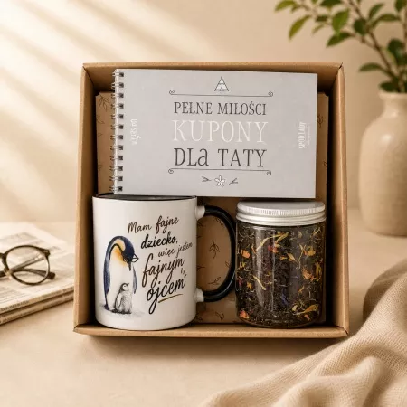Zestaw dla Taty z kubkiem i kuponami pe�nymi mi�o�ci