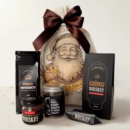 Zestaw w woreczku �wi�tecznym z aromatem whisky