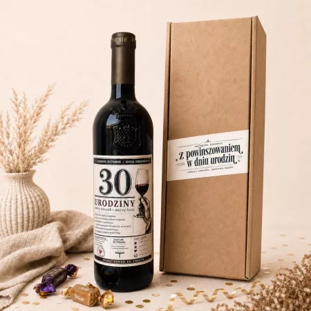 Wytrawne wino w kartoniku na 30-tk�