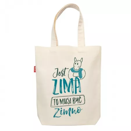 Torba "Jest zima to musi by� zimno"