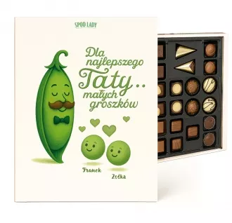 Bombonierka dla Taty 2 groszkw
