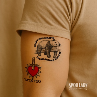 Zestaw tatuay dla taty