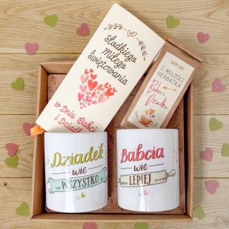 Zestaw "Babcia i Dziadek wiedz� wszystko" z piernikami