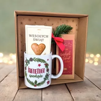 Zestaw "witego Spokoju z kubkiem i herbat"